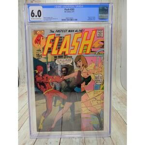 DC THE FLASH #203 1971CGC 6.0 Bronze Age Neal Adams Cover